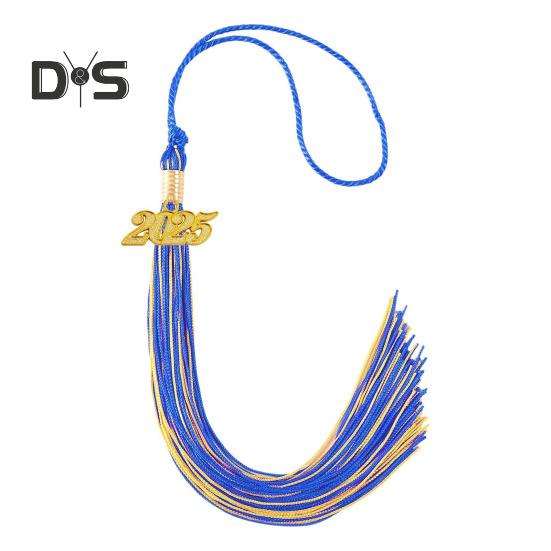 2025 Graduation Tassel 9-Inch Tassel with 2025 Year Charm Standard Tassel Class of 2025 Keepsake for Graduation Ceremonies Photos