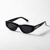 Xunge Cat Eye Retro Sunglasses: Thin Narrow Frame, European & American Style for Women & Men