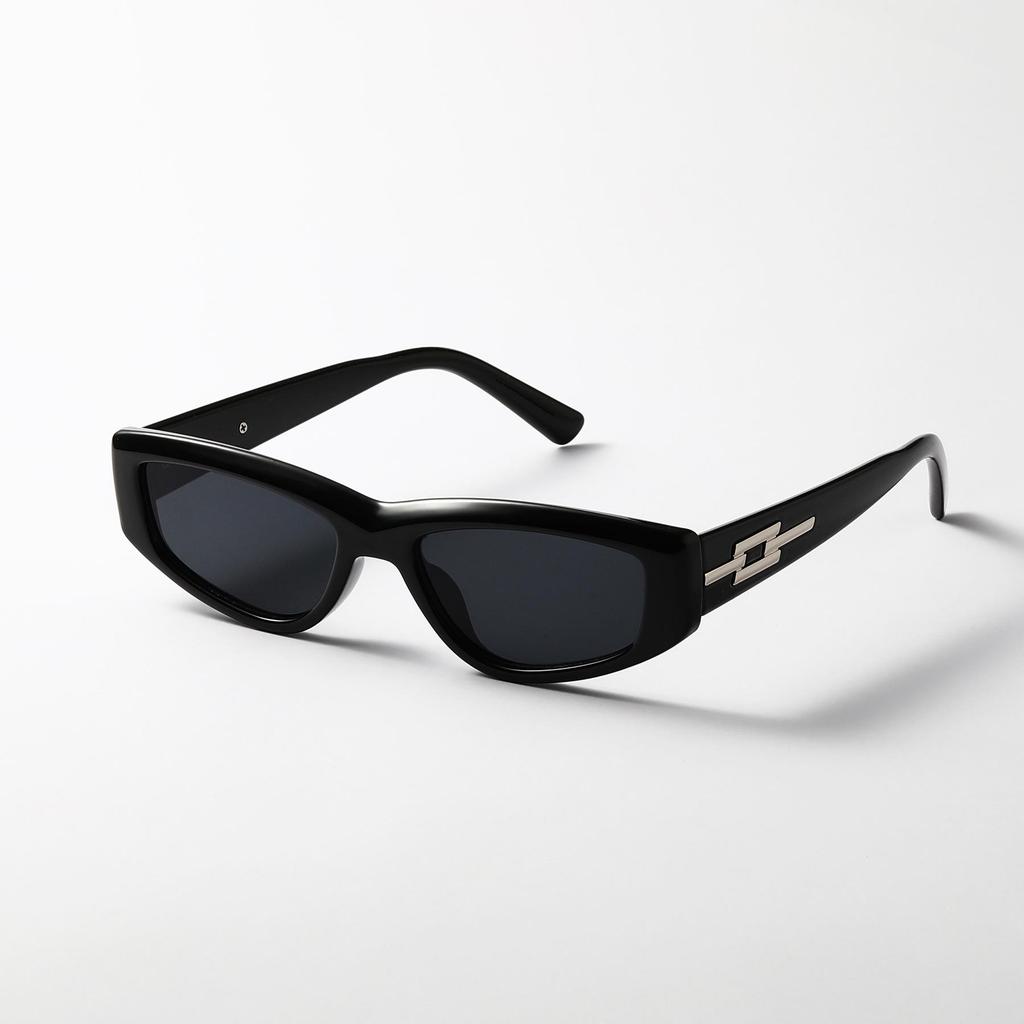 Xunge Cat Eye Retro Sunglasses: Thin Narrow Frame, European & American Style for Women & Men