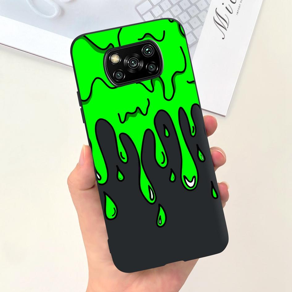 Case For Xiaomi Poco X3 Pro NFC Phone Cover Lovely Dinoaur Butterfly Silicone Soft Cases For Xiaomi Poco X3 GT X3Pro X3NFC Coque