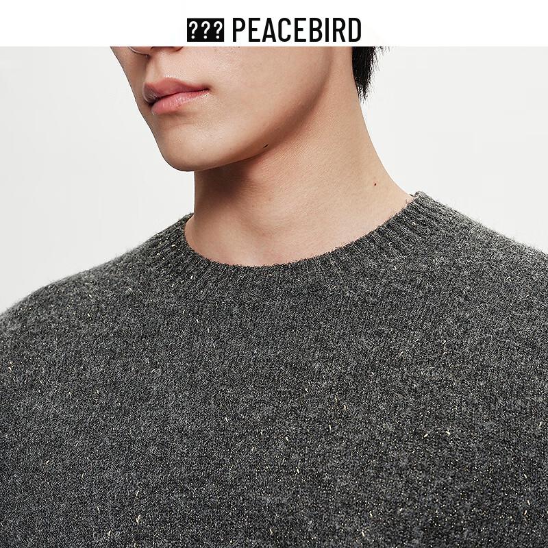PEACEBIRD Men's Casual Metallic Blend Sweater
