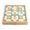 Wooden Sudoku Board Game Desktop Train Logical Thinking Ability Lightweight Brain Teaser