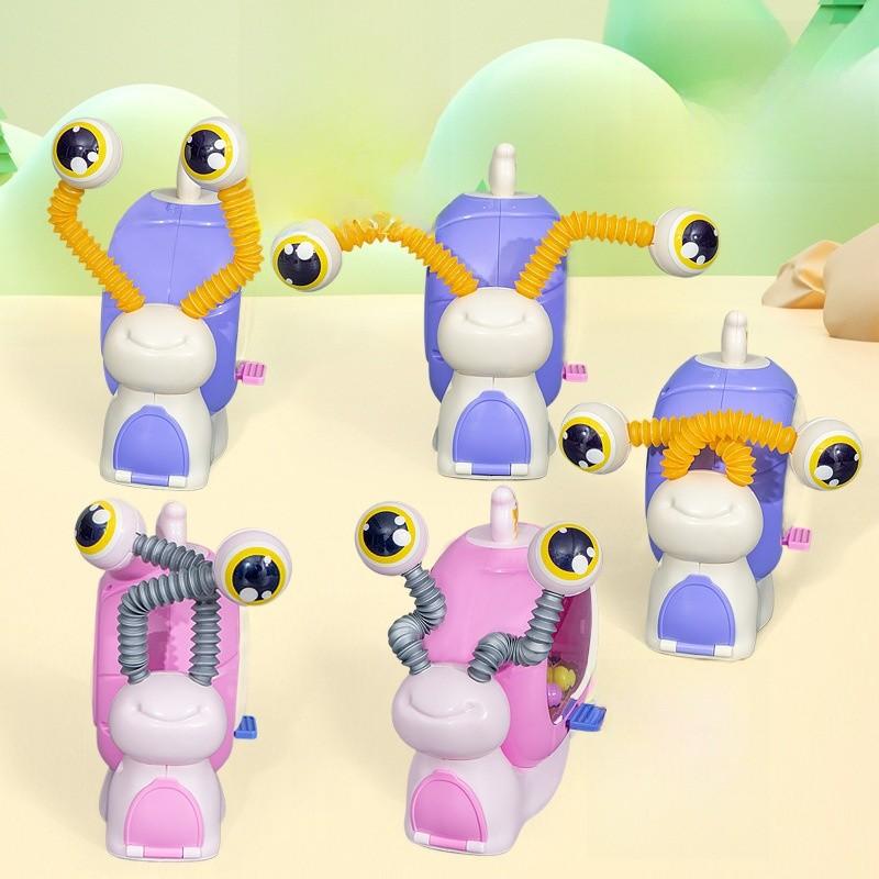 Childrens Puzzle Toy Plastic Snail Shooting Game For Handeye Coordination And Fun Play