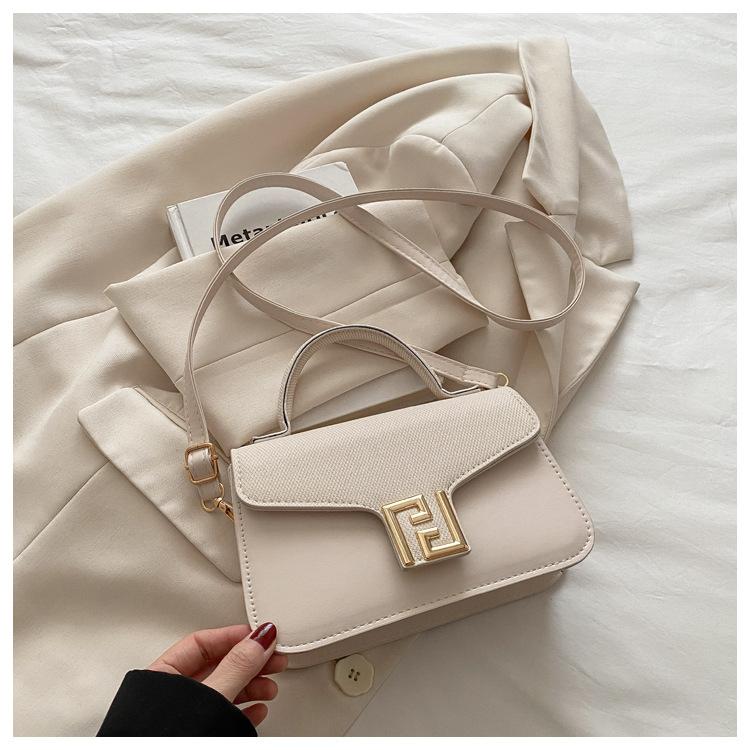 2025 summer new fashion trend small square bag casual simple women's niche shoulder messenger bag