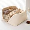 Organizér na make-up Taška na dámské toaletní potřeby Pouzdro na make-up Úložné pouzdro Luxusní dámská krabička, kosmetická taštička, taška s organizérem na cestovní zip