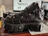 Prodotto Personalizzato Fatto a Mano Retrò Stile Punk Y2g Rock Testa Grande Pelle Uomo e Donna Stessa Piattaforma Scarpe con Suola Spessa