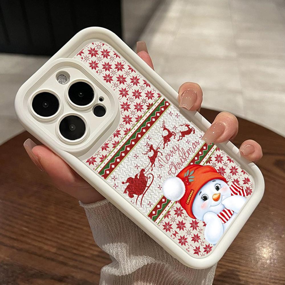 Sky Eye Ladder Soft Case for Samsung A06 A15 A25 A35 A55 S23 S24 FE All Samsung Models Phone Cases Silicone Cover NY29 Merry Christmas Christmas Tree