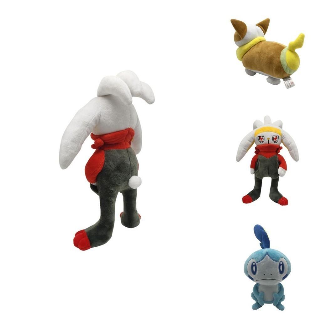 And Sword Pokémon Shield Plush Toy Game Stuffed Doll Soft Figure Kids Gift Fans