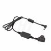 HangTon D-Tap DC Barrel 2.5mm 12V Regulator Power Cable for Atomos Flame Series Inferno 1m
