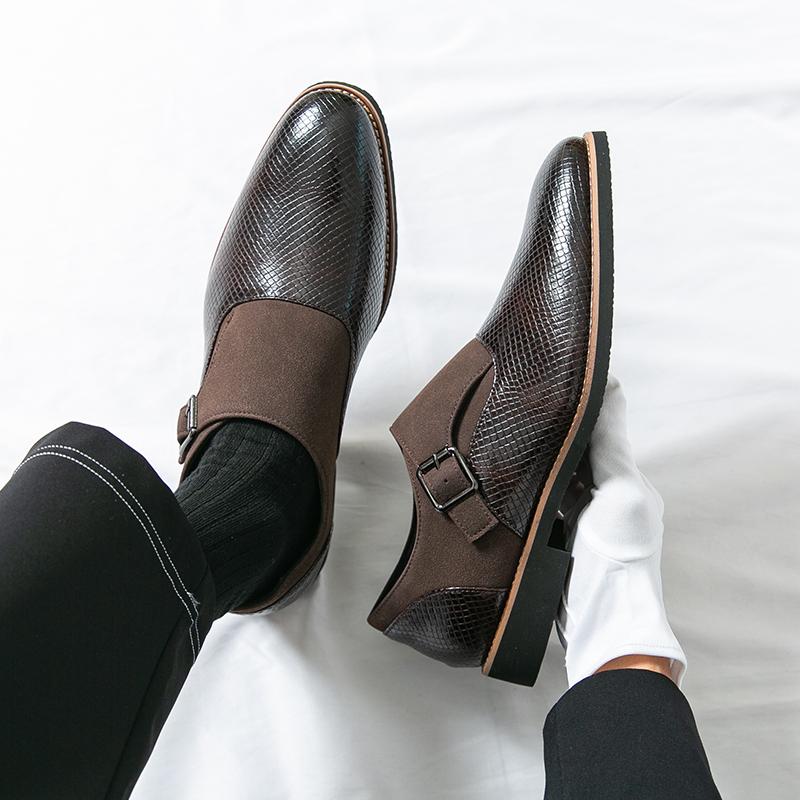 New Arrival Men's Casual Shoes Comfortable Loafers Anti-slip Oxford Shoes Handcrafted Leather Shoes for Banquets Slip On Falts