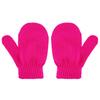 1 Pair Children Winter Gloves Soft Comfortable To Wear Good-looking Wide Application Lightweight Windproof Acrylic Full Finger Knit Gloves for Outdoor