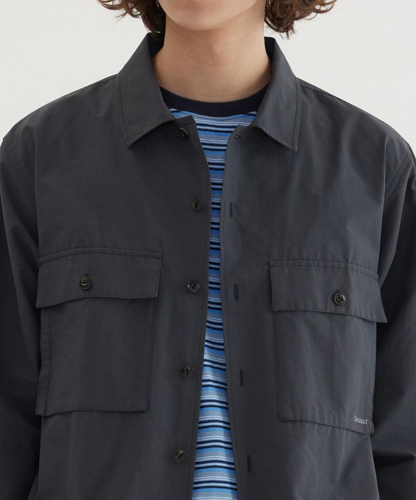 COVERNAT Ripstop Work Shirt Charcoal
