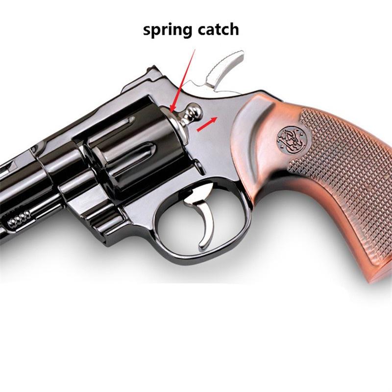 Buy 1:2.05 Military Model Disassembly Alloy Python Revolver Model Toy ...