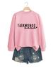 Women's Taekwondo Mama Casual Fashion Sweatshirt: Versatile, Comfortable & Stylish