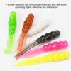 20 szt. Nowe Mini Miękkie Przynęty Wędkarskie 0,3g/35mm Silikonowa Przynęta Liść Swimbait Wobblery Robak Okoń Karp Rockfishing Sprzęt Wędkarski