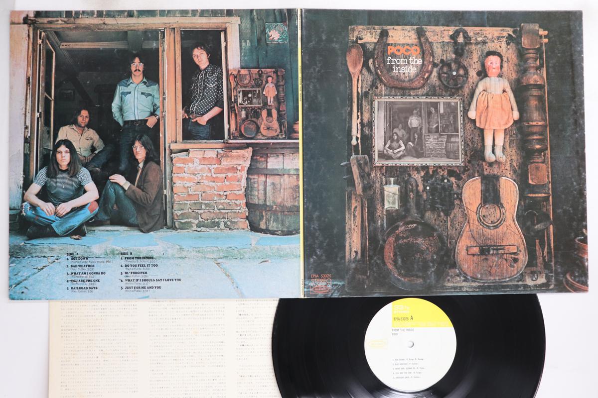 

LP Record POCO - From The Inside EPIA53025 EPIC 1971 Japan Rock Used