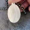 Handmade Baroque Pearl Necklace with Shell Bead Pendant Niche Design