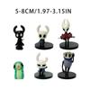 6Pcs Hollow Knight Anime Figure Silk Song The Knight Hornet Zote Grub Figurine Doll Collection Figure Model Toys Gift