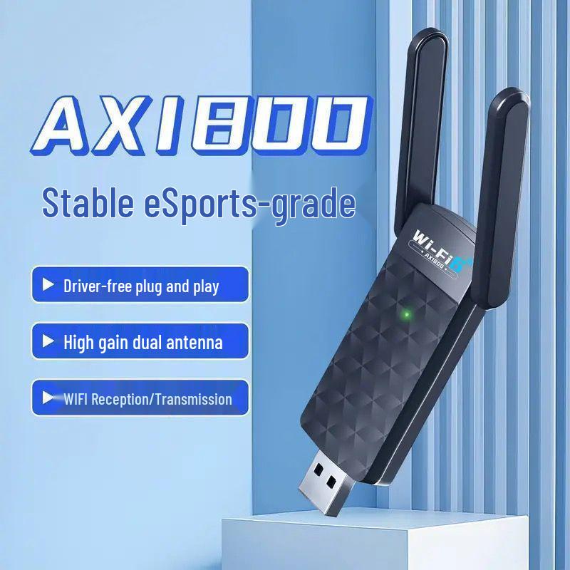 Wireless Gigabit Dual-Band 5G WiFi 6 Network Card for Desktop