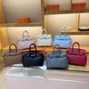 Light Luxury Texture Handbag, Simple and Fashionable Lychee Pattern Platinum Bag, Versatile Commuter Shoulder Messenger Women's Bag