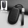 Leather Car Key Holder for Jeep Compass and Dodge Renegade
