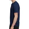 Adidas T Shirts Men's Navy Blue Crew Neck Moderate Straight Fit FQ7639