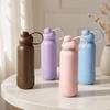 740ml Sports Thermos Bottle Stainless Steel Portable Vacuum Flask Coffee Tumbler  Travel