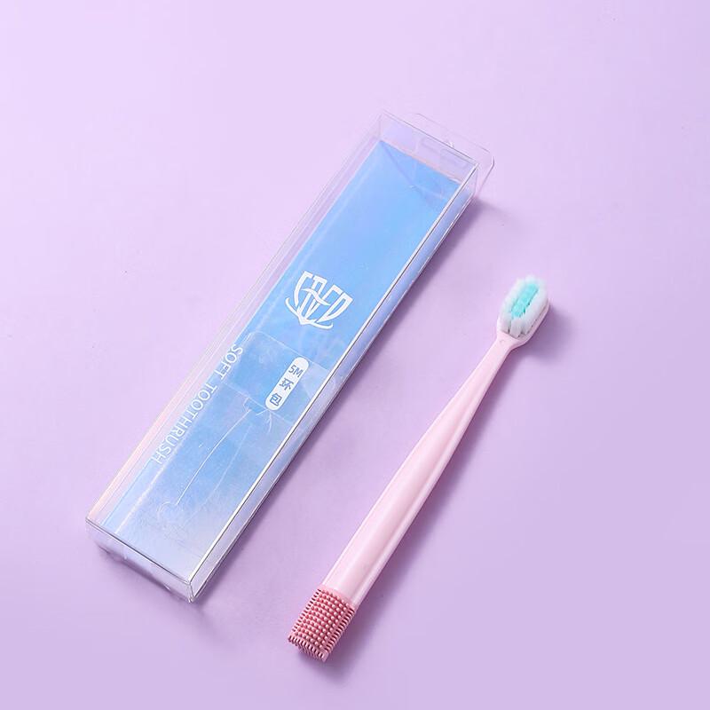 SaJie Macaron Soft Bristle Kids Training Toothbrush