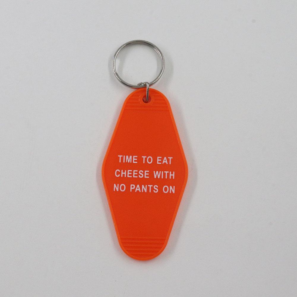 Girly Heart Cartoon Motel Key Tag Keychain Pendant Gift