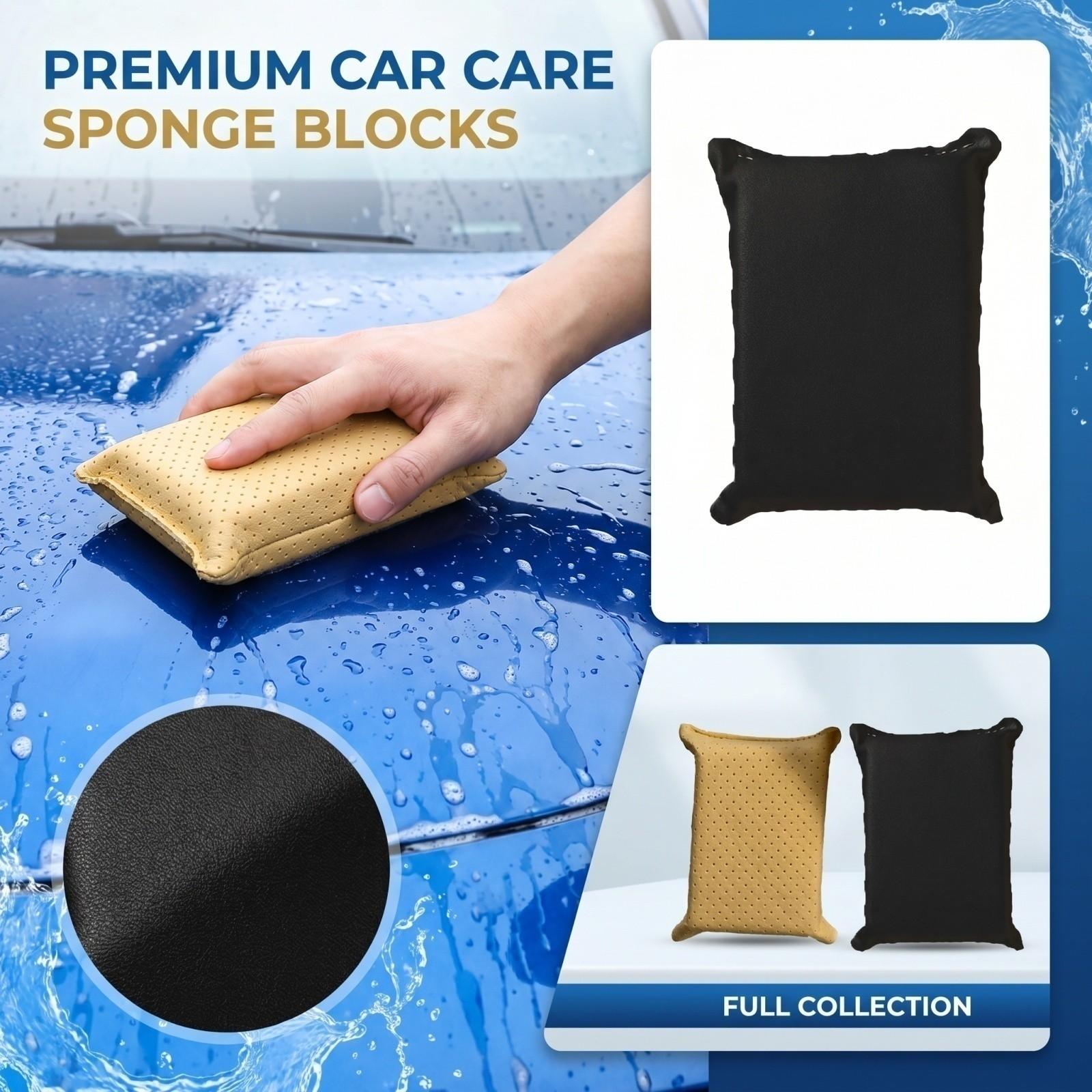 Thick Double-Sided Car Wash Sponge for Detailing and Car Cleaning One Size