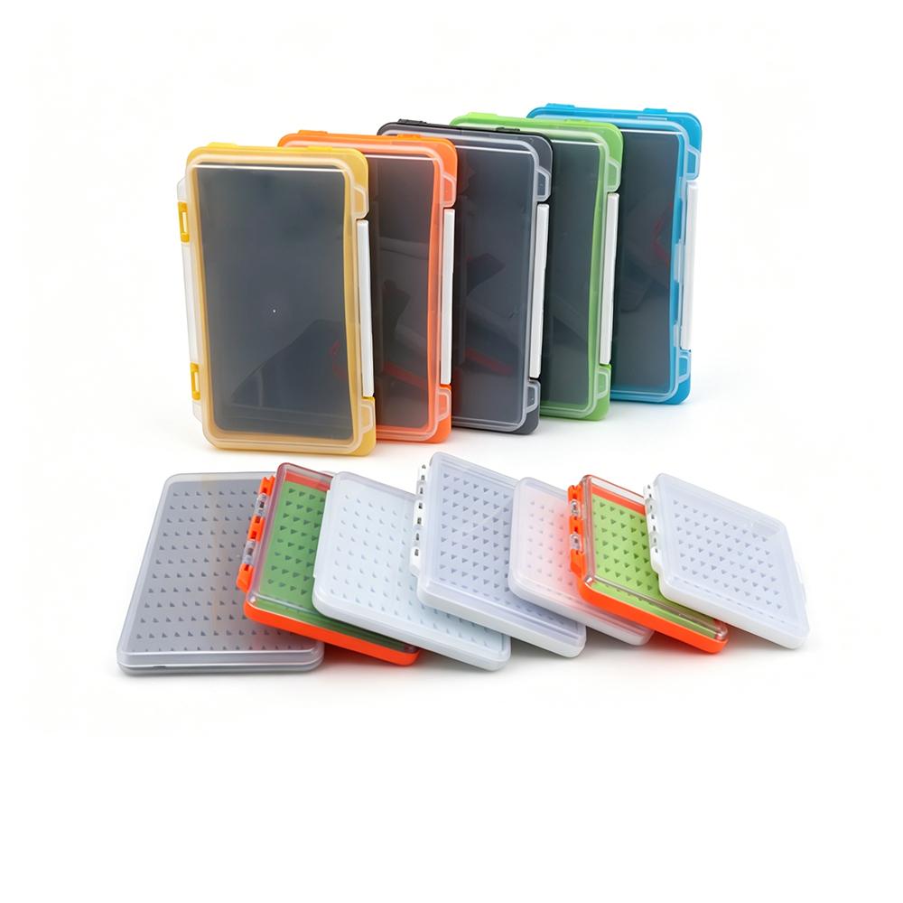 1PC Fly Fishing Box Multi-style Foam/Compartment Tackle Case Waterproof Transparent Hook Lure Storage Box for Trout Bass Angling