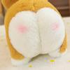 Cute Corgi Dog Doll Plush Toy Girl Bed To Sleep with Doll Cute Home Decoration