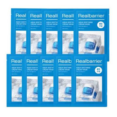 Aqua Soothing Cream Mask 30ml, 1 pachet, 10 bucati