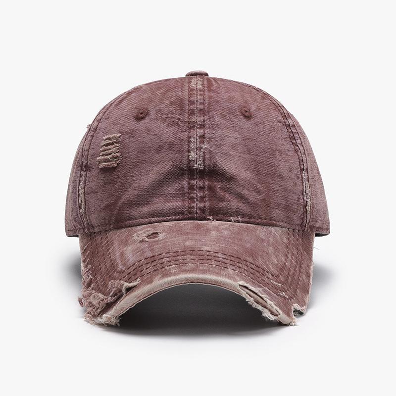 High-Quality American Washed Women'S Soft-Top Baseball Cap Light Board Face Small Cap Men'S Sunscreen Cap