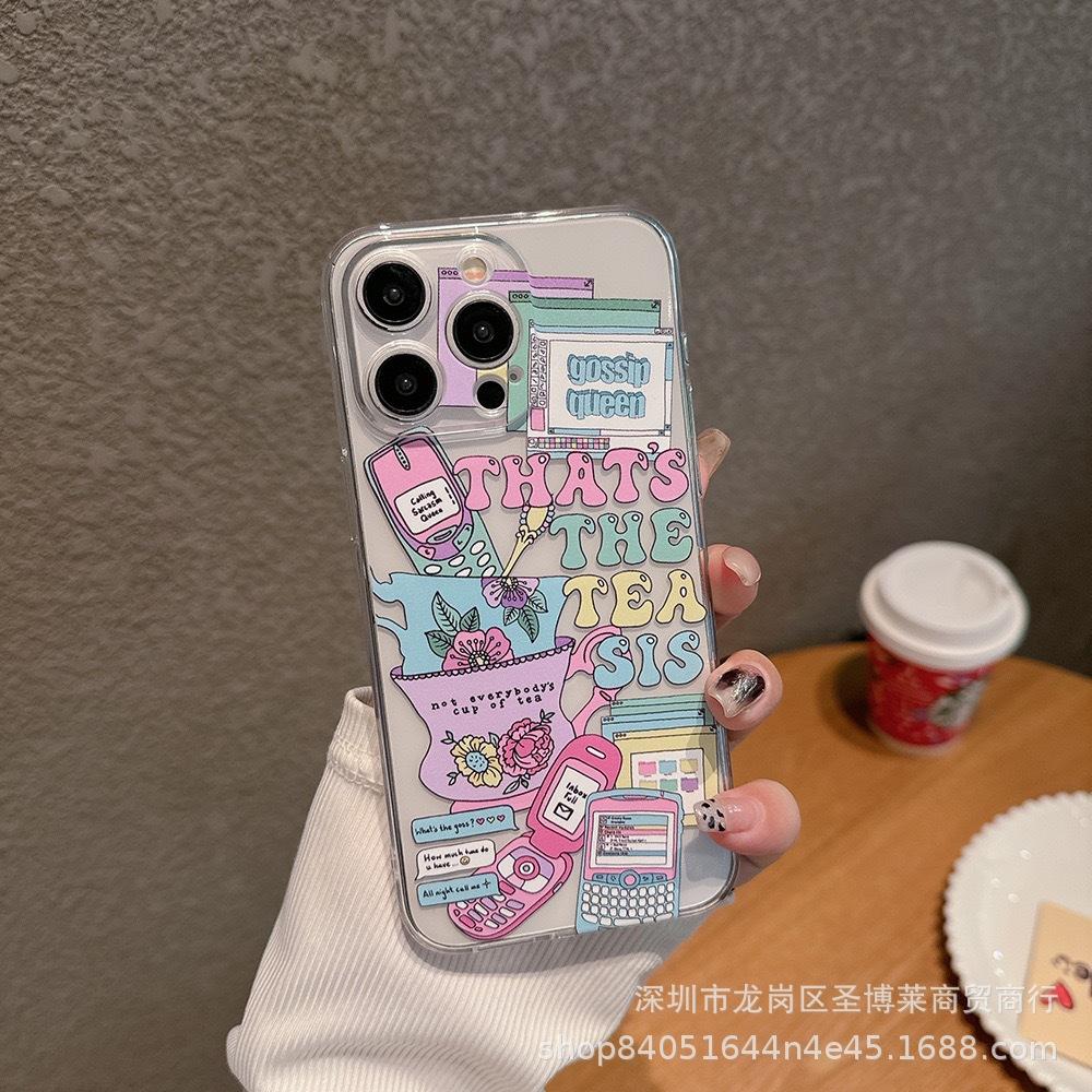 Game Console for Samsung S25Ultra Fine Hole S23ultra Transparent S24 Protective Case Note20 Soft A53