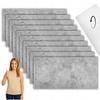 Light Foam Board Panel Concrete Effect Light Gray 107Xl 10 Pcs.