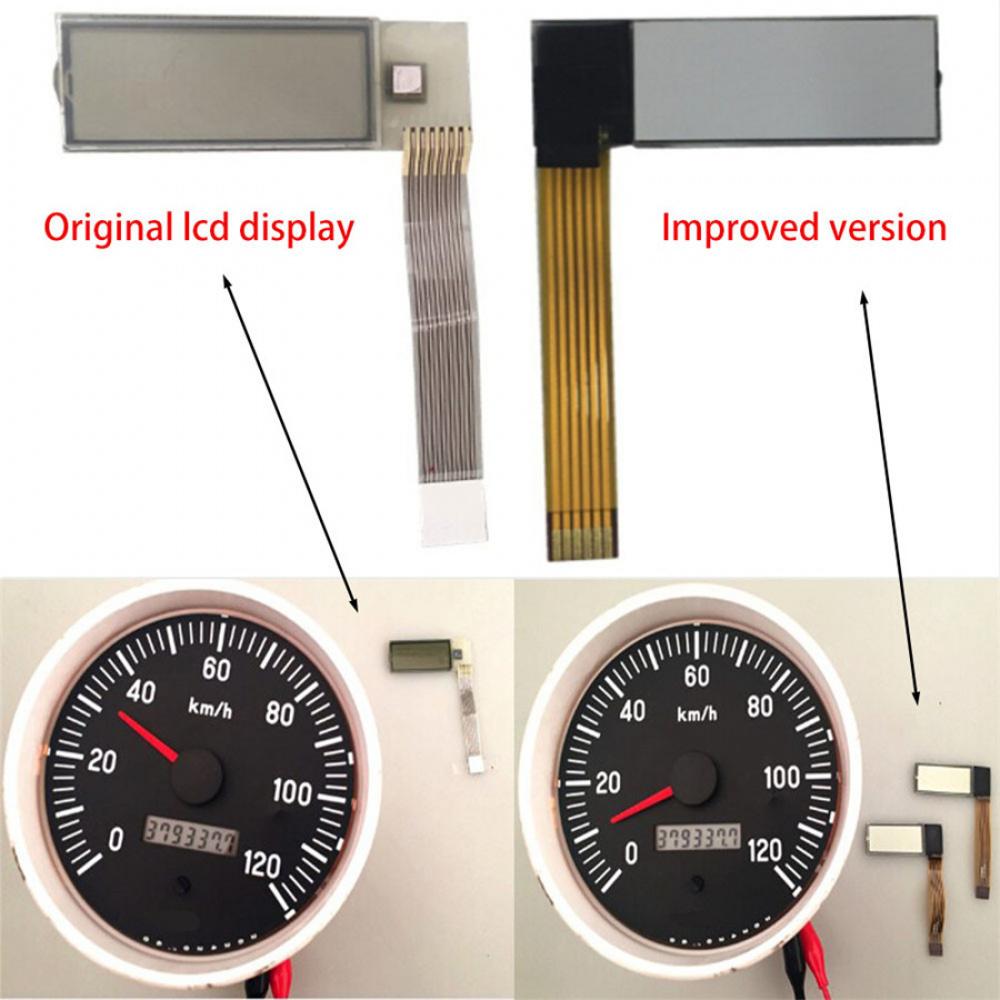 Speedometer LCD Display For VDO 85mm Gauge Tachometer Kenworth Truck Jcb Tractor