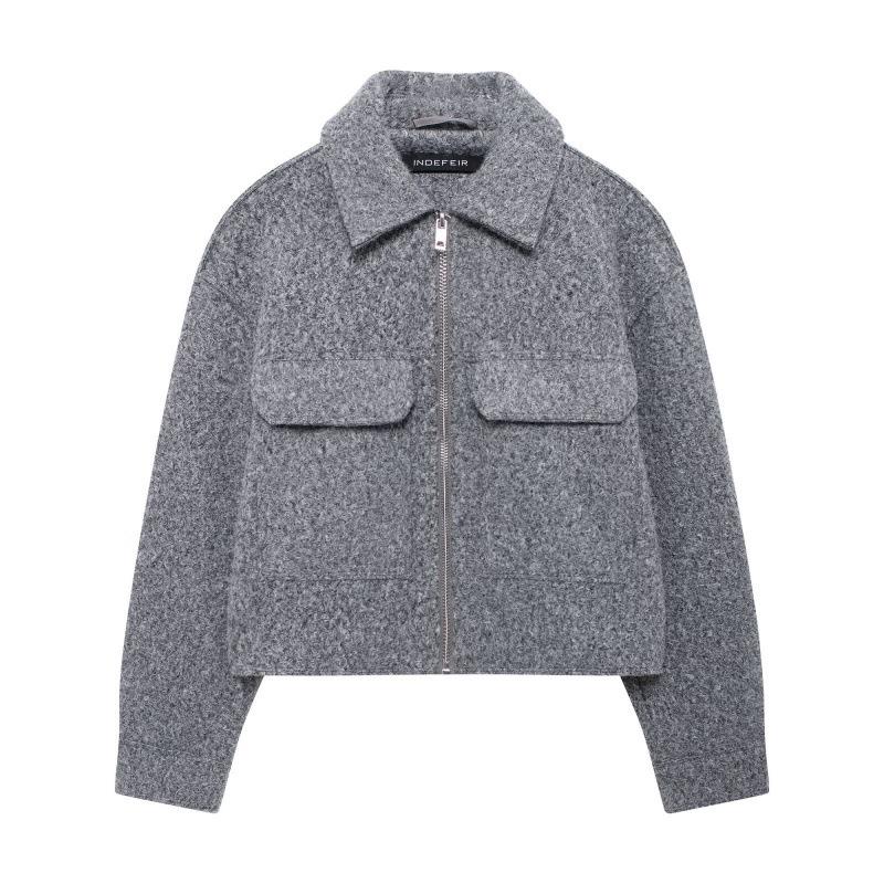 Autumn Suede Short Jacket - European & American Women's Fashion