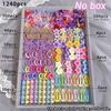 High Elastic Hair Accessories Set Colorful Hair Clips Frangipani Girls Hair Bands  Girls Children