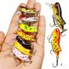 5CM3.5GBionic Grasshopper Lure Bait Long Casting Vibrating Sinking Floating Surface System Special for Mandarin Fish and Bass