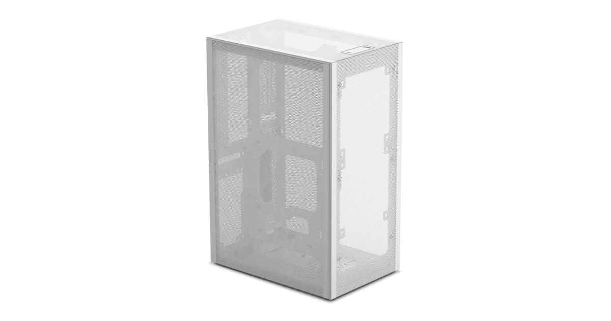 

SSUPD form factor compatible power supply can be installed Mesh panel PC case MESHLICIOUS WHITE Japanese authorized distributor product mini-ITX білий