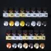 18ml Super Metal Color Series Model Paint  Art Hand Cartoon Character Model Color Effect Painting Decorative Acrylic Pigment