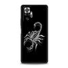 Cartoon Scorpion Phone Case For Xiaomi Redmi Note 14 13 5G 10 11 12 Pro Plus 4G 14C 13C 12C 10C Black Cover