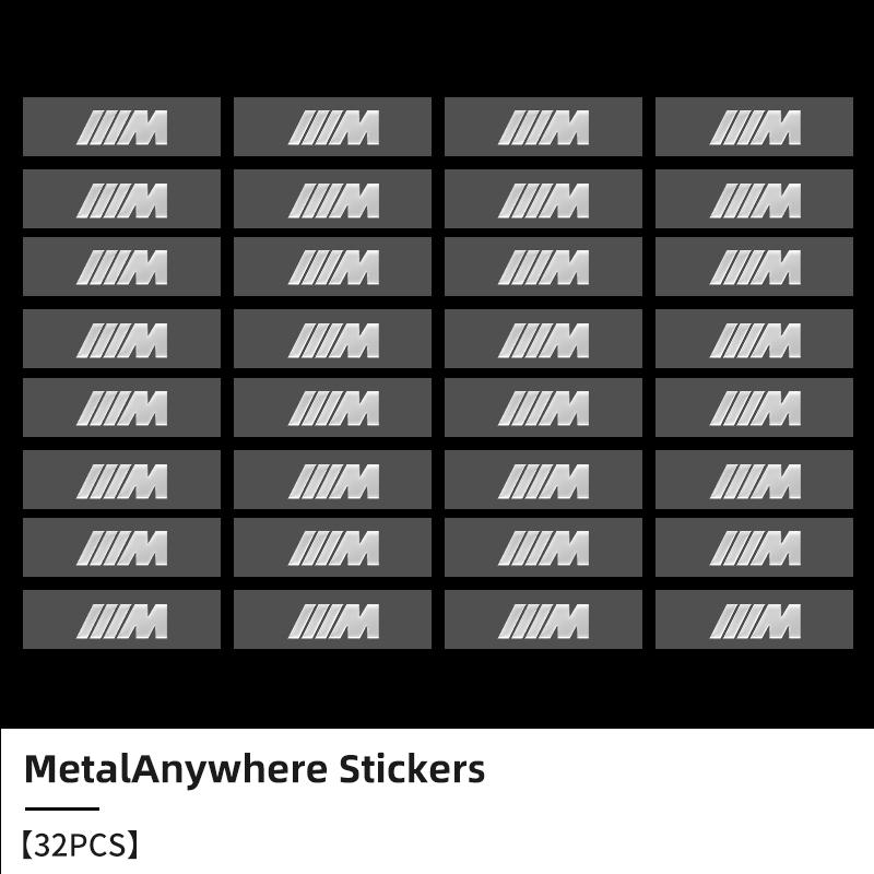 2025 Heiß 3D Auto Logo Aufkleber Metallbuchstaben Auto Aufkleber Innendekoration Für BMW E46 E90 E60 F10 E39 F30 E36 F20 E87 E90 E70