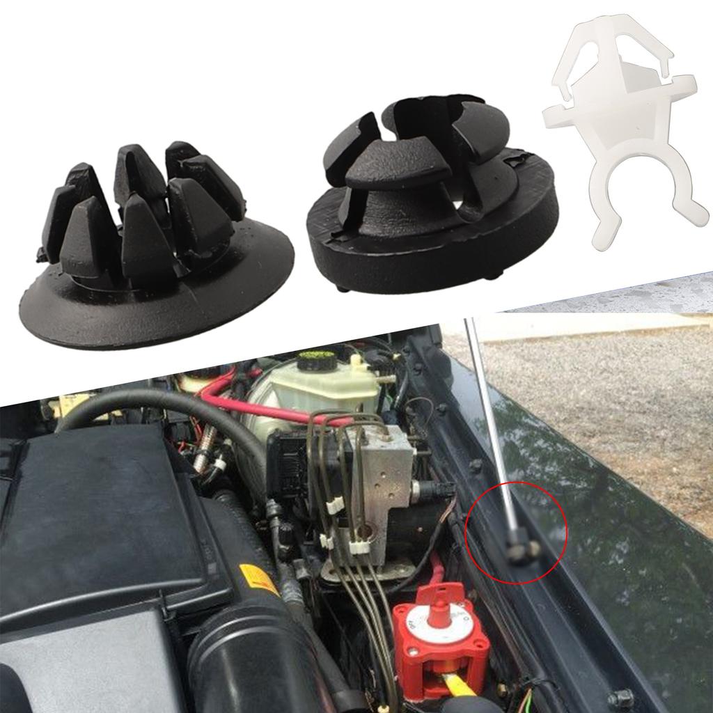 Hood Support Rod Clips Clip Black Car Hood Support