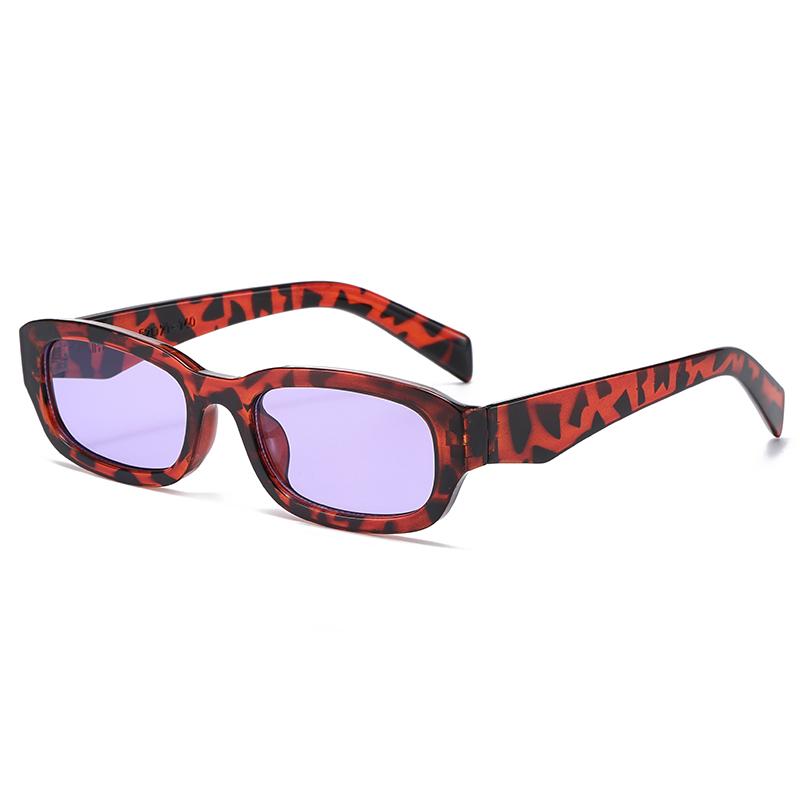 Korean Square Full Frame Street Photography Sunglasses for Men and Women Fashion Trendy Simple UV Resistant Outdoor Sunscreen Sunshade Eyewear