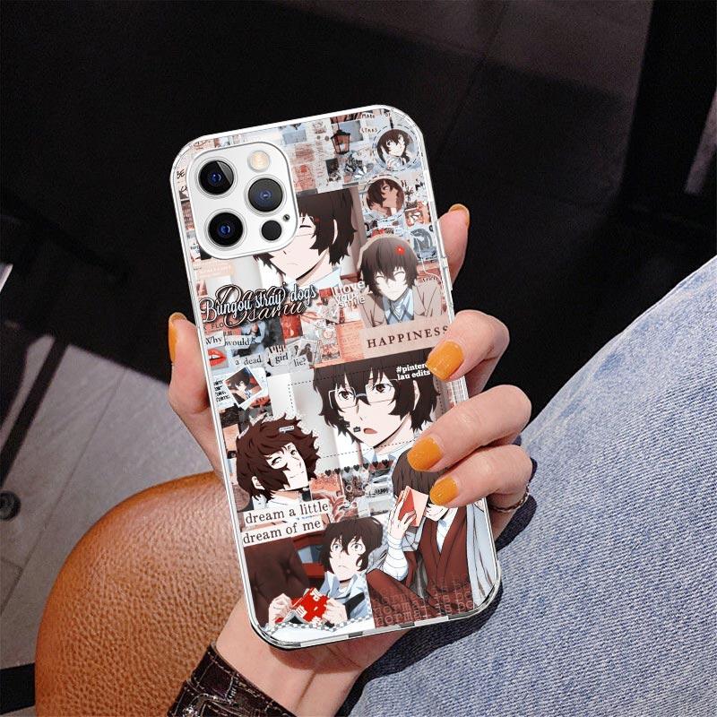 Bungo Stray Dogs Poster Anime Phone Case For iPhone 17 Air 16 Pro Max 16E 15 + 14 Plus 11 12 13 Mini 7 8 SE Gift Print Cover Fun
