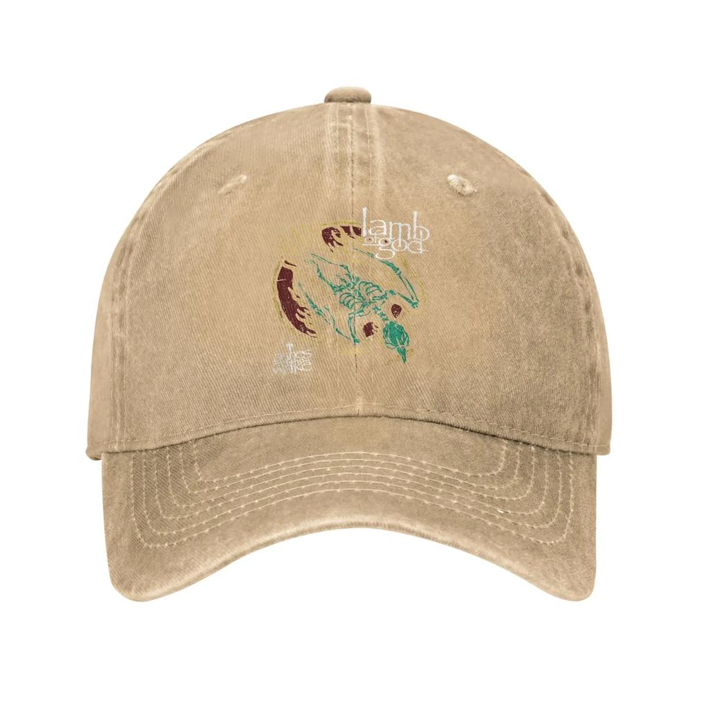 Lamb Of God Band Sun Baseball Cap  Couple Women Print Trucker Hat Summer Trendy Outdoor Sport Sun-Proof Baseball Caps