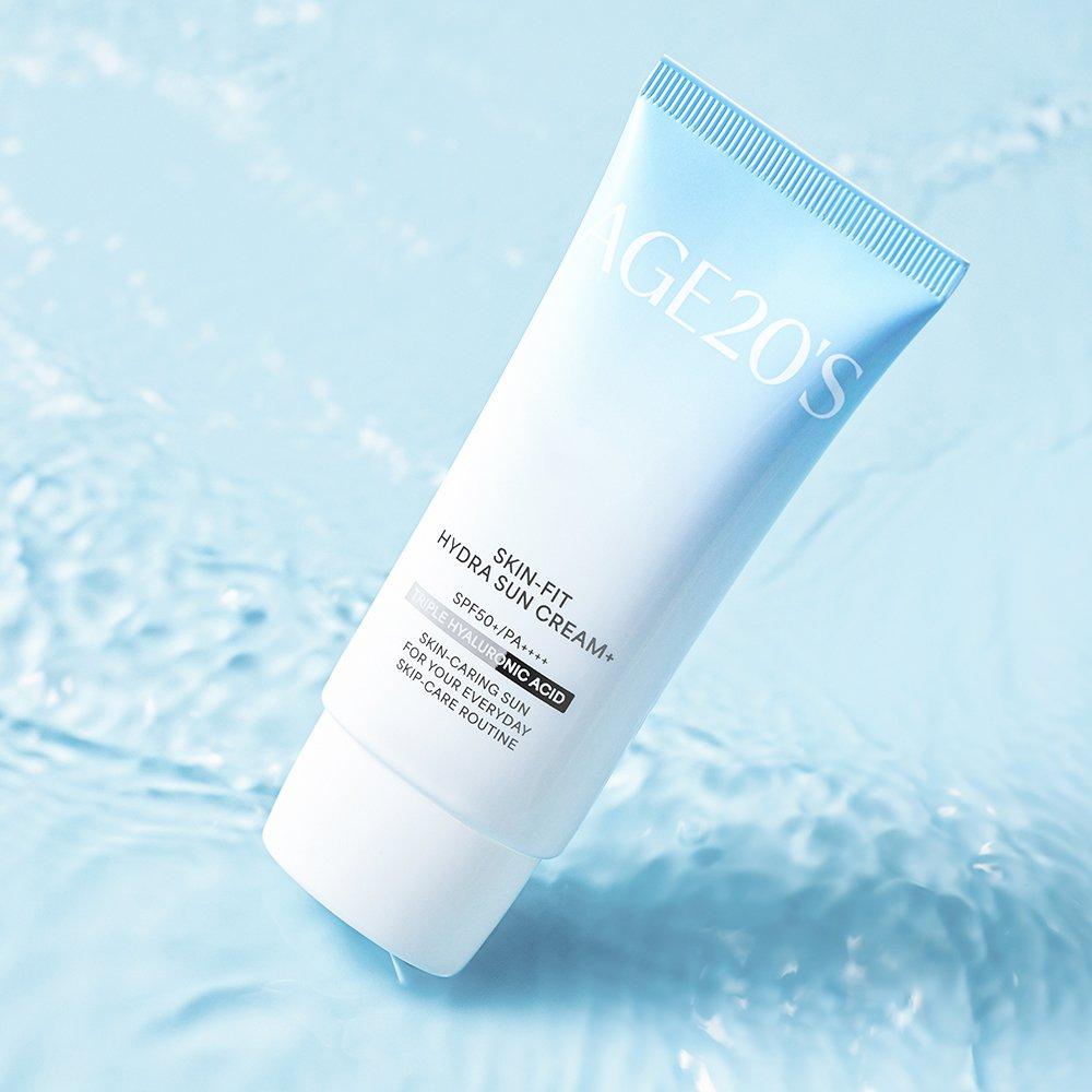 AGE20'S Skin Fit Moisture Sun Cream Plus 50ml (SPF50+ PA++++)