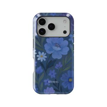 

Стиль Y2K Синие Цветы Чехол для Телефона для iPhone 17 17e 16e 16 15 14 13 12 11 X XS XR XSMAX 7 8 Air Pro Max Plus Двухслойный iPhone 11